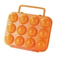 thumbnail image 4 of GROWTH TANK Camping Egg Holder Compact 12 Grid Egg Storage Box for Picnic Backpacking RV Orange, 4 of 9