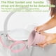 thumbnail image 5 of Uuiauoio Silicone Faucet Hanging Strainer, Collapsible & Foldable Drain Basket for Sink, Hanging Food Catcher with Faucet Clip, Easy Storage Vegetable Fruit Colander, 5 of 6
