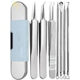 thumbnail image 1 of Baweave Outils d'Extraction de Points Noirs en Acier Inoxydable de Qualité Médicale Kit Professionnel pour le Visage, 1 of 9