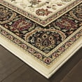 thumbnail image 2 of Oriental Weavers Kashan 108X1 Ivory/ Black 9'10" X 12'10" Indoor Area Rug, 2 of 3