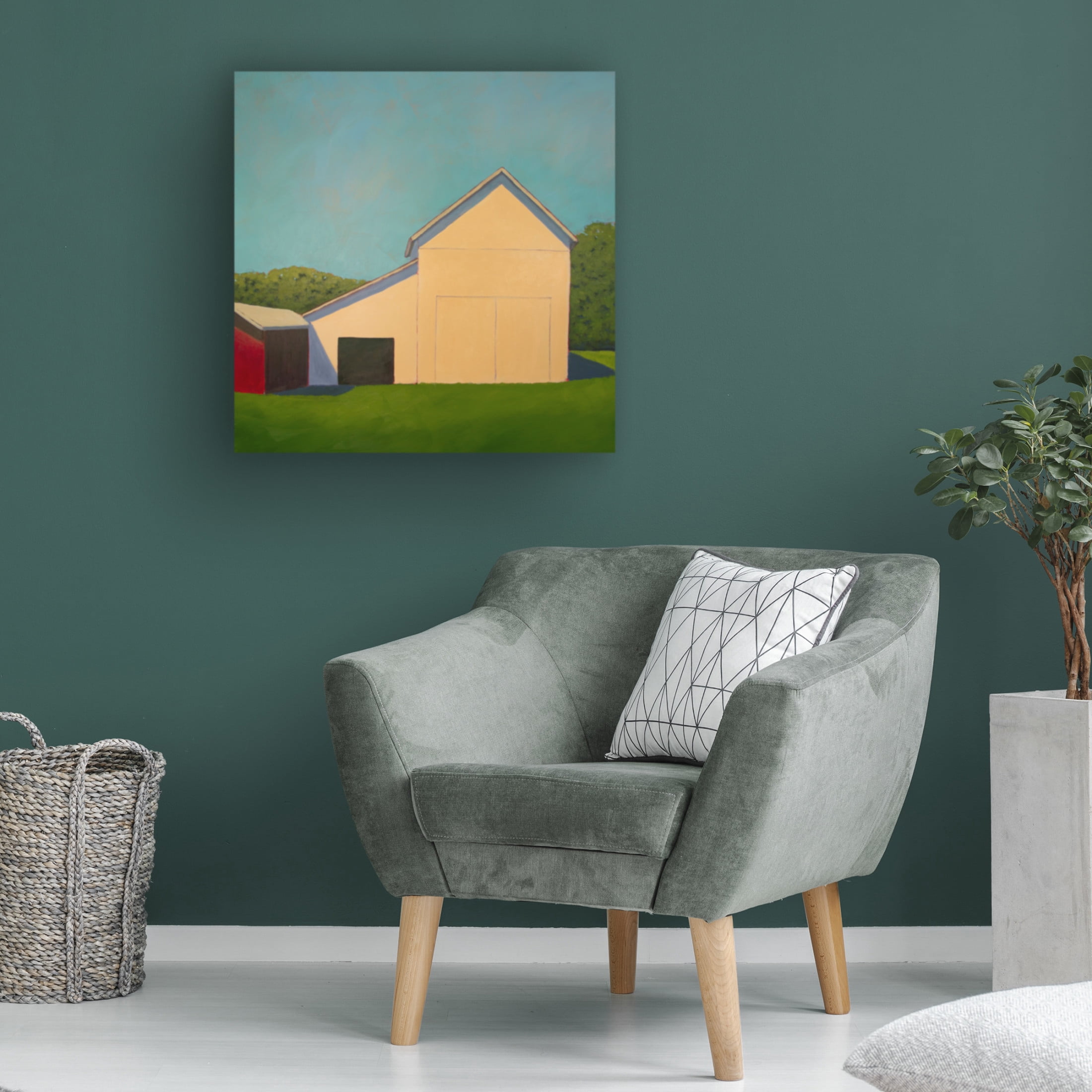Trademark Fine Art Carol Young Homestead Barn VIII Canvas Wall Art