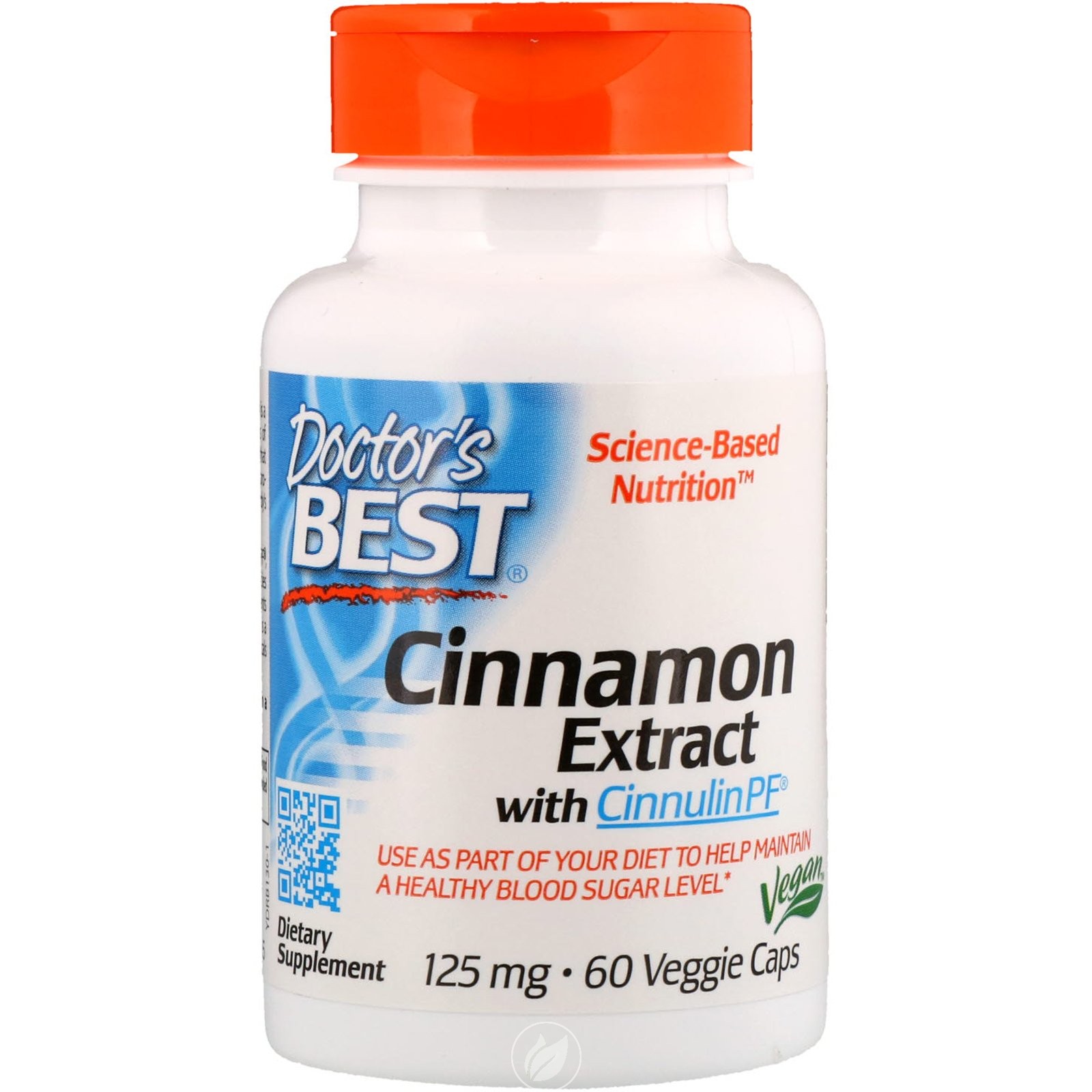 Doctor's Best Cinnamon Extract Cinnulin Pf, NonGMO, Vegan, Gluten Free