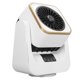 thumbnail image 2 of Desktop Electric Space Heater With Remote Control - 1000w 220v - Black - Ideal For Home, Office, Dormitory, 2 of 5