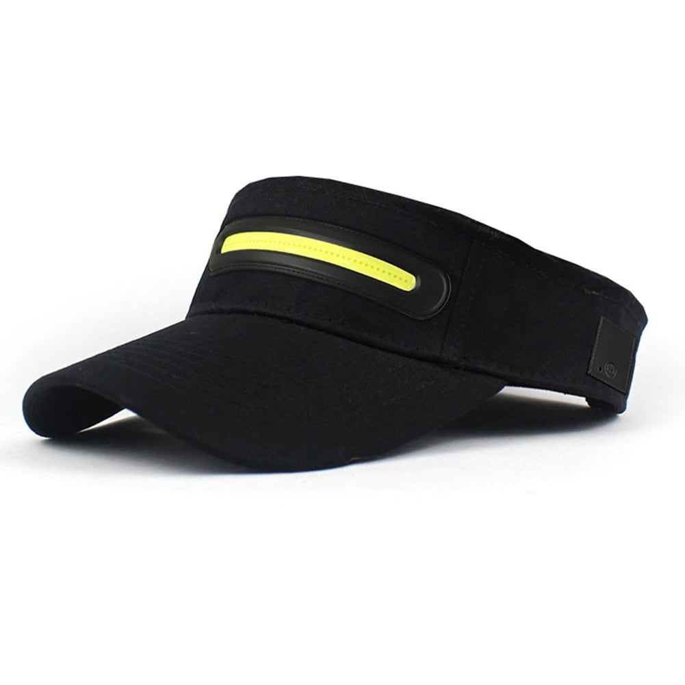 PASILI Glowing Headlight Hat Led Luminous Headlight Hat Sun Hat For Cycling Running