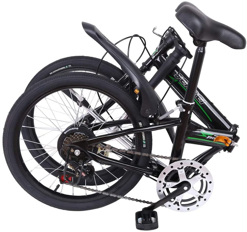 Disc Brake 20 in 7 Speed Folding Bike City Aluminum Venture Folding Bike Commuter 
