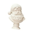 thumbnail image 2 of Figura de Papá Noel de medio cuerpo, ideal para fiestas, como adorno de escritorio o para la oficina, escaparate o estantería., 2 of 9