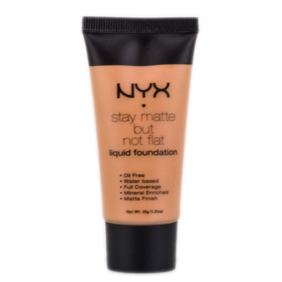 NYX Stay Matte But Not Flat Liquid Foundation (Color : SMF 09  - Tan)