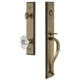thumbnail image 5 of Grandeur Carsgrbia_Esetd_Na Carre Solid Brass Rose Dummy Full Plate "S" Grip Handleset -, 5 of 5