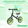 thumbnail image 5 of Costway Kids Balance Bike No Pedal Training Bicycle w/ Adjustable Handlebar & Seat Black, 5 of 10