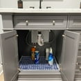 thumbnail image 2 of Sussexhome Under Sink Mat - Ultra-Absorbent Cotton Shelf Liners For Kitchen Cabinets - Non-Slip, Waterproof Backing - Machine Washable Surface Protector - Durable Cover, Customizable, Easy To Cut, 2 of 9
