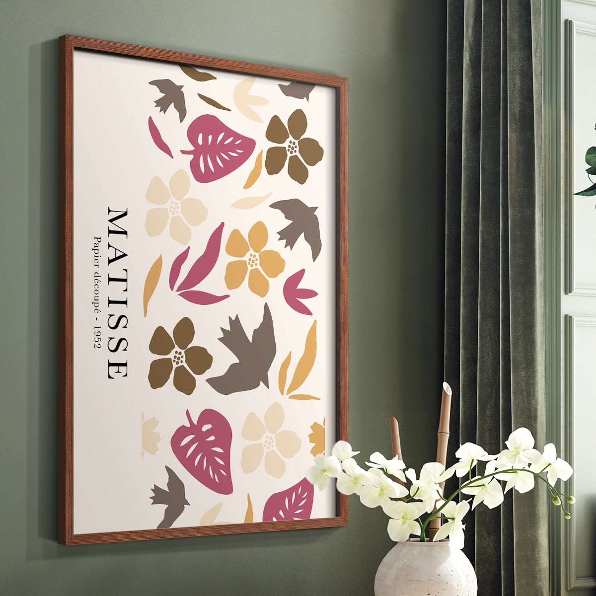 Matisse CCLVI in Solid Wood 8 x 10 Framed Print