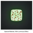 thumbnail image 2 of 4PCS Square Cabinet Fluorescence Knob Glowing in the Dark Furniture Drawer Pulls Handle with Screws Watercolor Flowers, 2 of 5