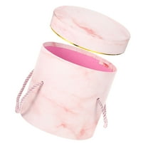 OULII Round Flower Boxes  Present Cardboard Cylinder Flower Packaging Buckets