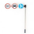 thumbnail image 4 of TFixol 6 Pieces Traffic Sign Set Street Signs Scale Model Signals Perfect for Plan City and Train Set, 4 of 7