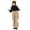 K475 Khaki, variant on Ulitacool Slacks For Girls Straight Leg Children'S Ski Pants Warm And Thick Board And Double Board Children'S Strap Ski Pants For Boys And Girls In Winter. Fashion Basic Wear Black 10-11 Years
