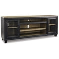 thumbnail image 5 of Bowery Hill Wood TV Stand TVs up to 95" in Grayish Brown and Black, 5 of 8