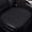 Black, variant on Bxaolu Car Seat Cushion, Driver Cushion with Non-Slip Bottom & Storage Pouch, Car Seat Pad Works with Vehicles and Office Chair or Home (19" x 19" - Brown)