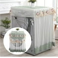 Xubond Washing Machine Cover Lace Drum Sunscreen Garden Tools, Couch Cover, Green, Car Seat