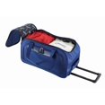 thumbnail image 3 of IZOD Carol Lightweight Soft Shell Rolling Duffel Bag with Wheels and Telescopic Handle – Travel-Ready Luggage Duffel, 3 of 6