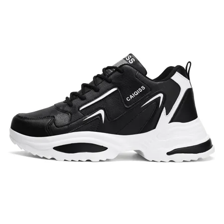 

Men‘s Non-slip Running Shoes Comfortable Lace-up Sneakers For Walking Training & Jogging