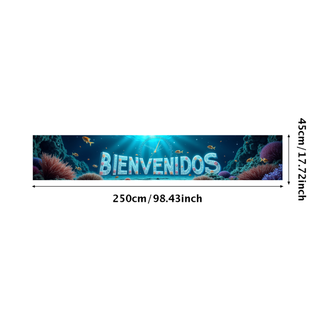 Heart Shaped Neon Banner with Gears Design Bienvenidos Lettering Background Backdrop Party Decorations for Welcome Events Gatherings Celebrations Photo Shoots