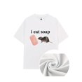 thumbnail image 1 of T Shirt Funny I Eat Soap Mouse Expression, 1 of 5