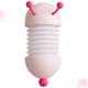 thumbnail image 4 of Lámpara de noche LED de oruga, recargable por USB, telescópica y plegable, ideal para habitación infantil (rosa), 4 of 7