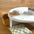 thumbnail image 3 of Combinación sencilla de mesa de centro estilo Ins medio, mesita de noche de retales, mesa de centro pequeña nórdica para el hogar, muebles redondos, 3 of 4