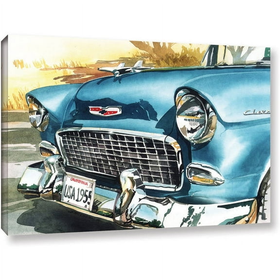 ArtWall Bill Drysdale "Cool 55" Gallery-Wrapped Canvas