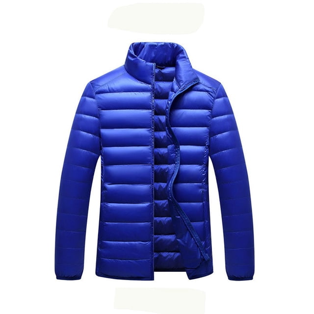 Manteau Matelassé d'Hiver pour Hommes, Résistant à l'Eau, Compressible, à Capuche, Léger et Isolé