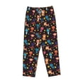 thumbnail image 4 of Goofa Cute Animals Printed Soft Pajama Pants for Women, Wide Leg Comfy Casual Lounge Yoga Pants-X-Large, 4 of 9