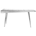 thumbnail image 2 of SAFAVIEH Aviator Industrial Console Table Silver, Silver, 2 of 5