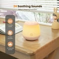thumbnail image 2 of Dreamegg White Noise Sound Machine for Baby Adults Sleep with 8 Night Lights, Sleep Sound for All Ages, 2 of 11