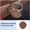 Coffee #3, variant on Ganfancp Foldable Car Door Cup Holder Clip-On Drink Rack Collapsible Automotive Water Bottle Mount Vehicle Interior Storage Accessory with Metallic Ring