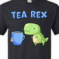 thumbnail image 4 of Inktastic Tea Rex Cute Green Dinosaur Pun T-Shirt, 4 of 5