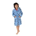 thumbnail image 1 of Bata infantil de felpa con capucha y pingüino para niños y niñas, 1 of 7