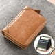 thumbnail image 1 of Cartera para tarjetas de crédito con protección RFID, tarjetero compacto, diseño para hombre y mujer, protección RFID, ideal para viajes y negocios, almacenamiento seguro de tarjetas, ideal para llev, 1 of 6