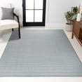 thumbnail image 5 of JONATHAN Y SCANDINAVIAN 4 x 6 Area Rug, Aarhus Minimalist Striped - Blue/Ivory, SCN102E-4, 5 of 9