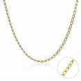 thumbnail image 1 of JeenMata Collier Chaîne Plaqué Or Jaune de 18 Pouces - Collier de Mode Ajustable, 1 of 6