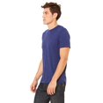 thumbnail image 3 of BELLA+CANVAS T-Shirt Unisexe Col Rond Triblend Manches Courtes, 2TG, Triblend Marine, 3 of 3
