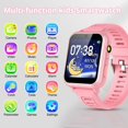 thumbnail image 2 of ZHAOCHENG Reloj inteligente para niños - Reloj inteligente para niños con 16 juegos - Rosa, 2 of 5