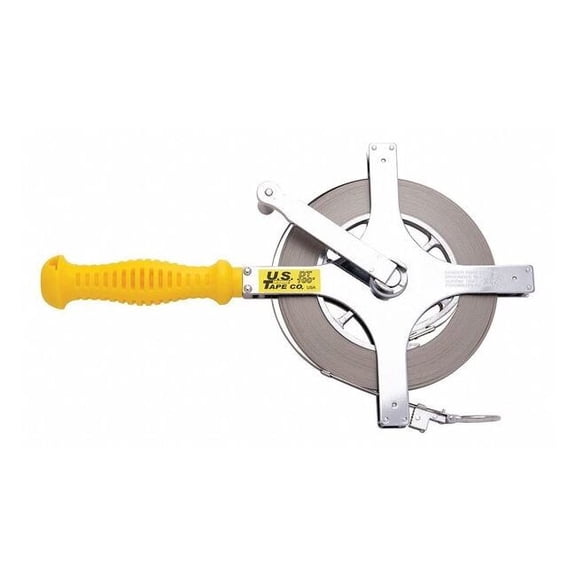 U.S. Tape 100 ft Oil Gauging Tape Measure, 1/4 in Blade 59625