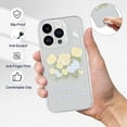 thumbnail image 5 of Case for iPhone XR (6.1 inch), Clear Slim Soft TPU Case with Women Girl Retro Floral Flower Design Case for iPhone XR, Transparent Flowers & Butterflies, 5 of 5