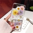 thumbnail image 1 of Fundas de teléfono Qianliyao con flores secas y lámina plateada para iPhone 14 13 12 11 Pro Max XS Max XR X 6 6s 7 8 Plus SE, funda de silicona suave Tan Jianjun unisex, 1 of 2