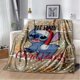 thumbnail image 3 of Manta de franela con patrón de puntadas de Disney, manta de forro polar, regalo para niños y adultos, sofá, ropa de cama, regalos para niños, 3 of 5