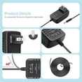 thumbnail image 2 of AC Adapter Compatible with Singer Pixie Plus Craft Sewing Machine, 2 of 4