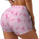 thumbnail image 1 of Fotbe Breast Cancer Awareness 1 Shorts Sin Costuras – Shorts Deportivos de Cintura Alta para Mujer, Elásticos para Gimnasio, Yoga, Running o Ciclismo-Large, 1 of 8