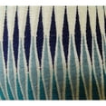thumbnail image 2 of Plutus Thames River Cobalt Coussin Fait Main, (Double Face 24 Pouces x 24 Pouces), 2 of 2