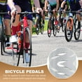 thumbnail image 4 of Uxcell 2 Pack Aluminum Alloy Bike Pegs Anti-Skid Fit 3/8 inch Axles with Stripe White, 4 of 7