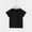Black, variant on lulshou Toddler Baby Boys Girls T-Shirts Comfortable Solid Color Short Sleeve Cotton T-shirt Top Summer Crew Neck Tees (12-18Months)
